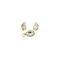 925 White Topaz Charm Necklace Pendant Beautiful Jewelry - K Jewelry Accessories