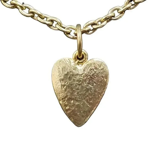 9k Gold Heart Shape Pendant - K Jewelry Accessories