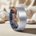 ACE — hero shot — men's tungsten carbide wedding ring | Aydins Jewelry