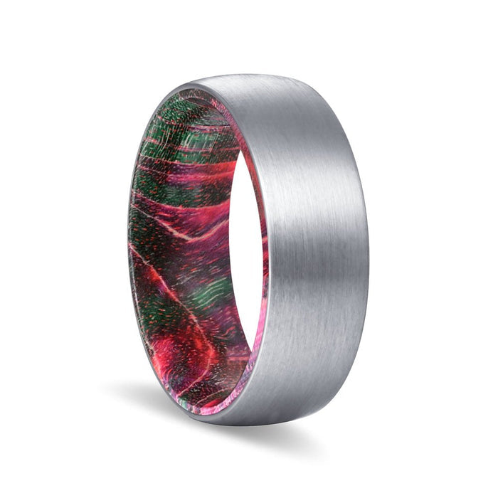 AMSBAUGH — hero shot — men's tungsten carbide wedding ring | Aydins Jewelry
