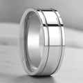 ANCHORAGE Tungsten Carbide men's wedding band, image 1