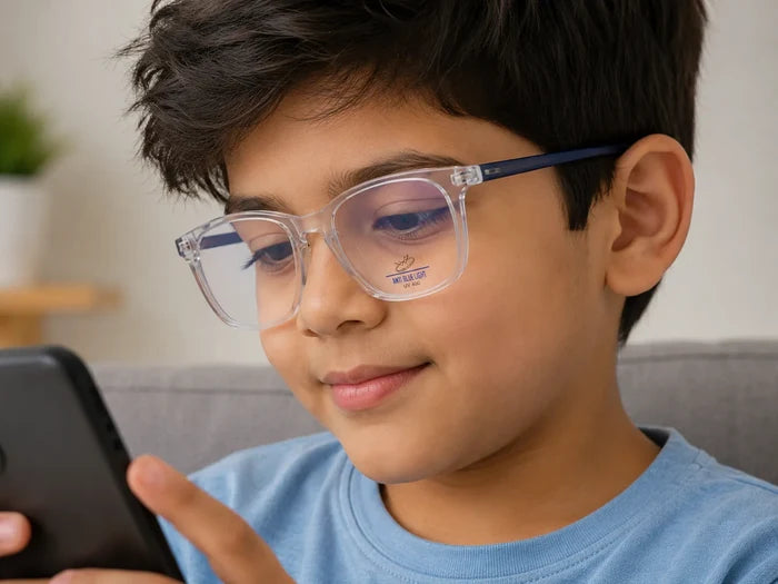 ANTI BLUE LIGHT KIDS CRYSTAL EYEGLASSES (7362C749)