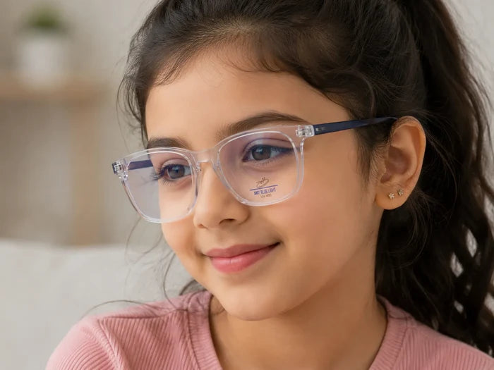 ANTI BLUE LIGHT KIDS CRYSTAL EYEGLASSES (7362C749)