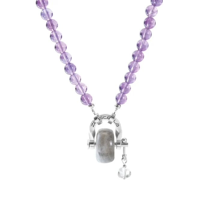 Aquarius Amethyst & Labradorite Necklace