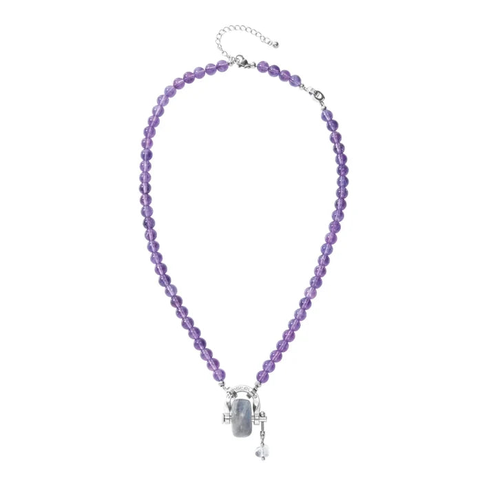 Aquarius Amethyst & Labradorite Necklace