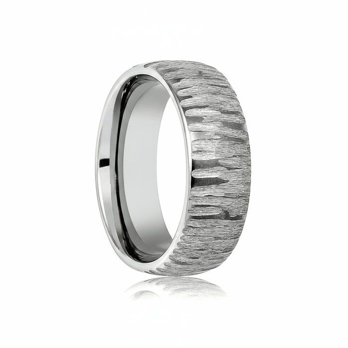 ARBORIX — hero shot — men's tungsten carbide wedding ring | Aydins Jewelry
