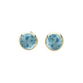 aretes en larimar dominicano