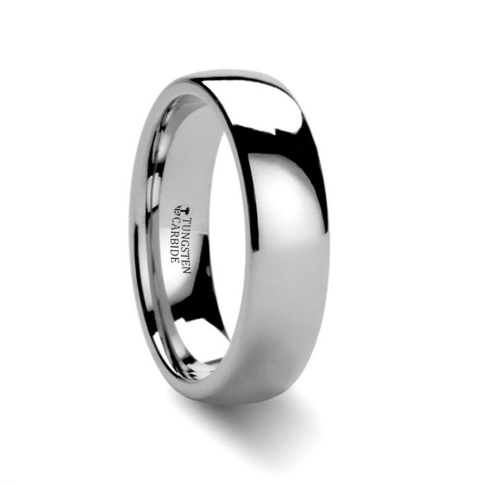 ARLINGTON Tungsten Carbide men's wedding band, image 4
