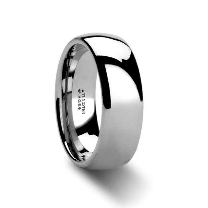 ARLINGTON Tungsten Carbide men's wedding band, image 5