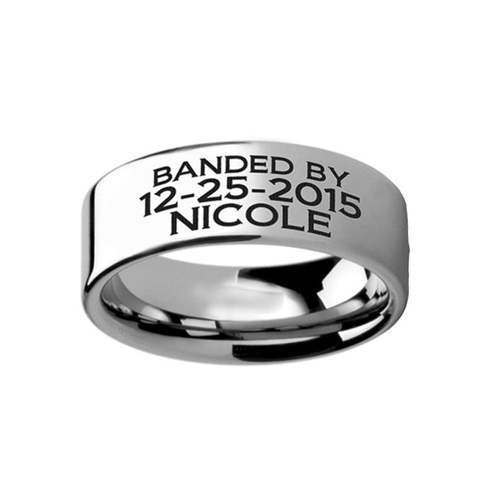 ARTEMIS Tungsten Carbide men's wedding band, image 1