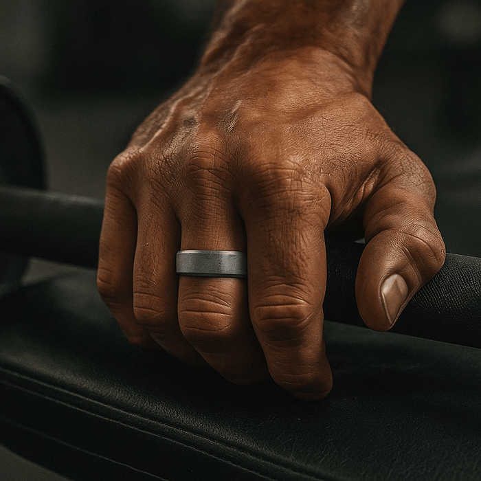 ASTRAIOS Titanium men's wedding band, image 2