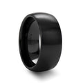 ATTOR Black Ceramic men's wedding band, image 1