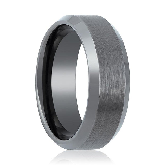 AXINGTON — lifestyle on hand — men's tungsten carbide wedding ring | Aydins Jewelry