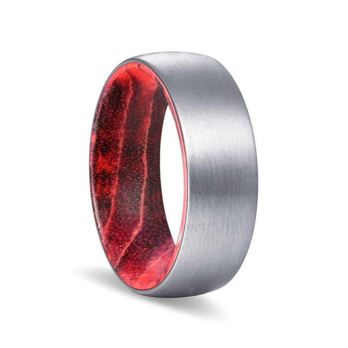 BEACON — hero shot — men's tungsten carbide wedding ring | Aydins Jewelry