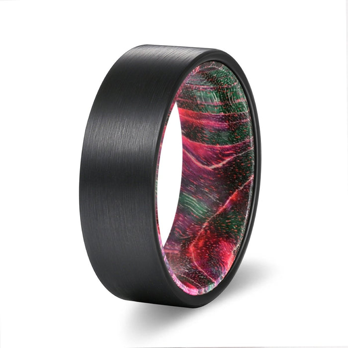 BOXER — lifestyle on hand — men's tungsten carbide wedding ring | Aydins Jewelry