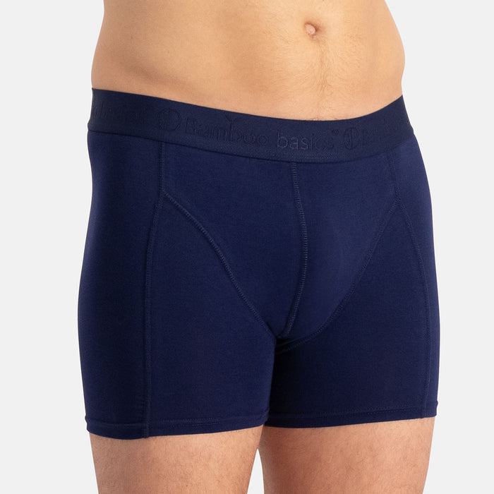 Bamboo Basics - Boxershorts Rico  - Zwart, Navy, Army, Blauw, Jeans Melange & Grey Melange