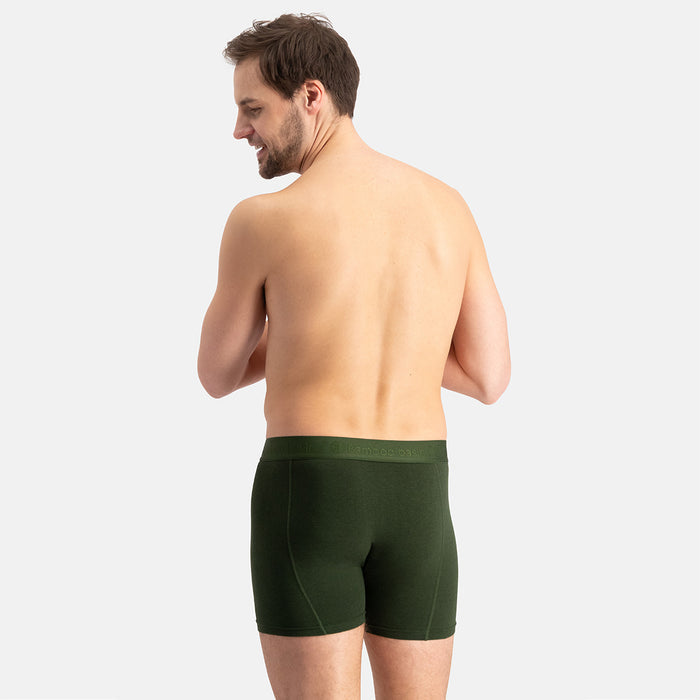Bamboo Basics - Boxershorts Rico  - Zwart, Navy, Army & Jeans Melange