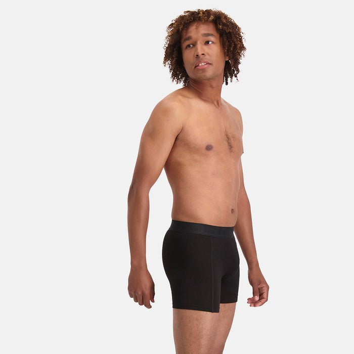 Bamboo Basics - Boxershorts Rico  - Zwart, Navy, Army & Jeans Melange