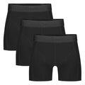 Bamboo Basics Boxershorts Rico  - Zwart Ton Sur Ton - pack shot
