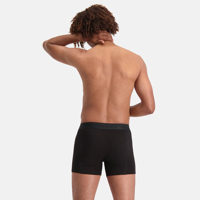 Bamboo Basics - Boxershorts Rico  - Zwart Ton sur ton