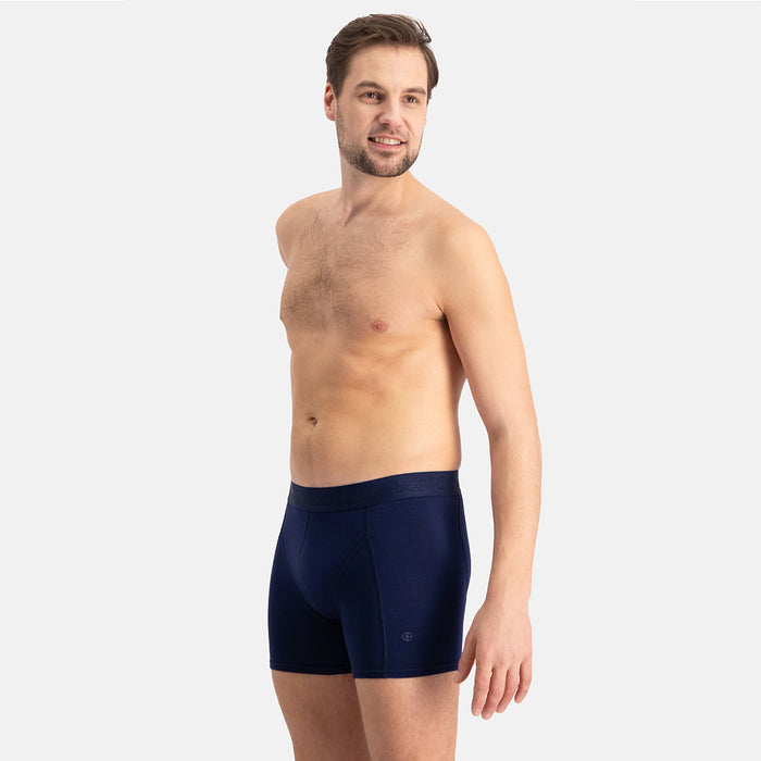 Bamboo Basics - Boxershorts Rico  - Zwart, Navy, Army, Blauw, Jeans Melange & Grey Melange