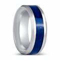BOYDTON — Hero product shot — men's tungsten wedding ring.