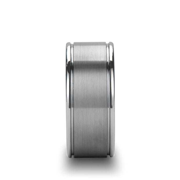 BRIDGEPORT Tungsten Carbide men's wedding band, image 3