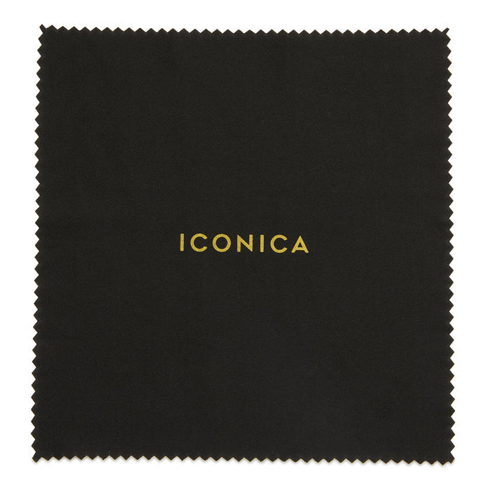 diff eyewear x iconica cleaning cloth