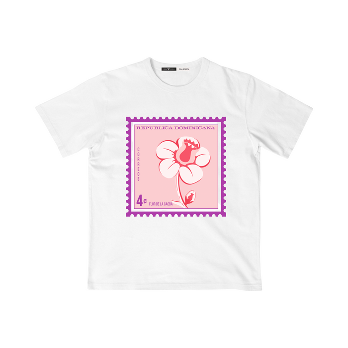 t-shirt flor de la caoba souvenir dominicano