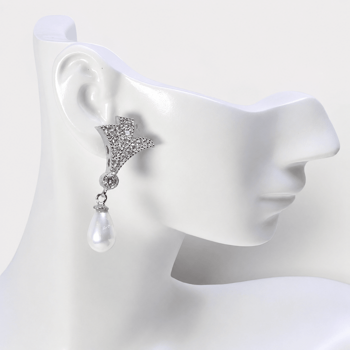 Celeste Pearl Drops - Monis Anas Jewellers