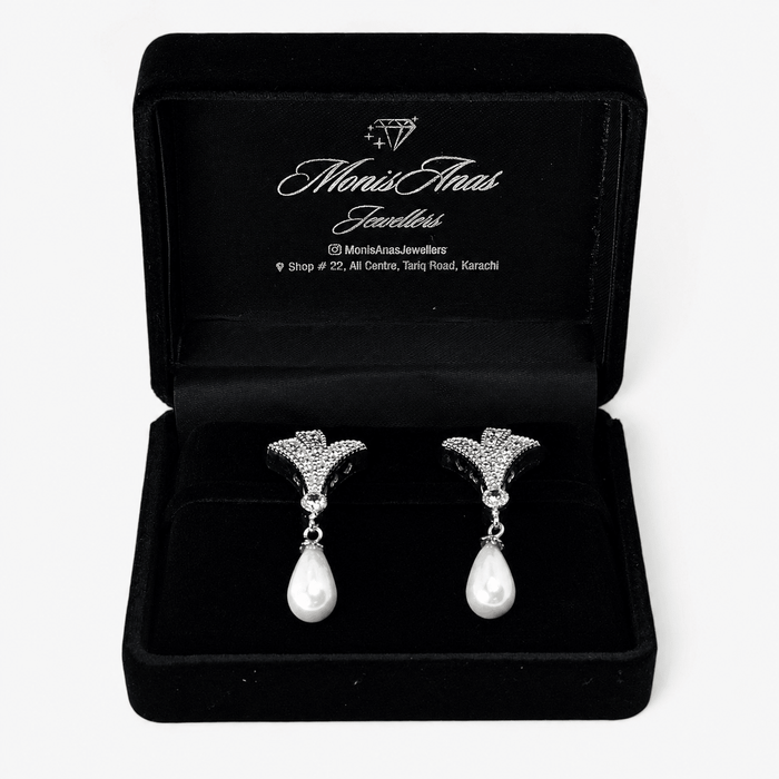 Celeste Pearl Drops - Monis Anas Jewellers