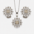 Celestial Starburst Suite - Monis Anas Jewellers