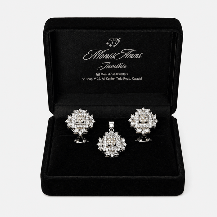 Celestial Starburst Suite - Monis Anas Jewellers