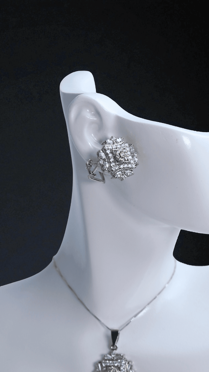 Celestial Starburst Suite - Monis Anas Jewellers