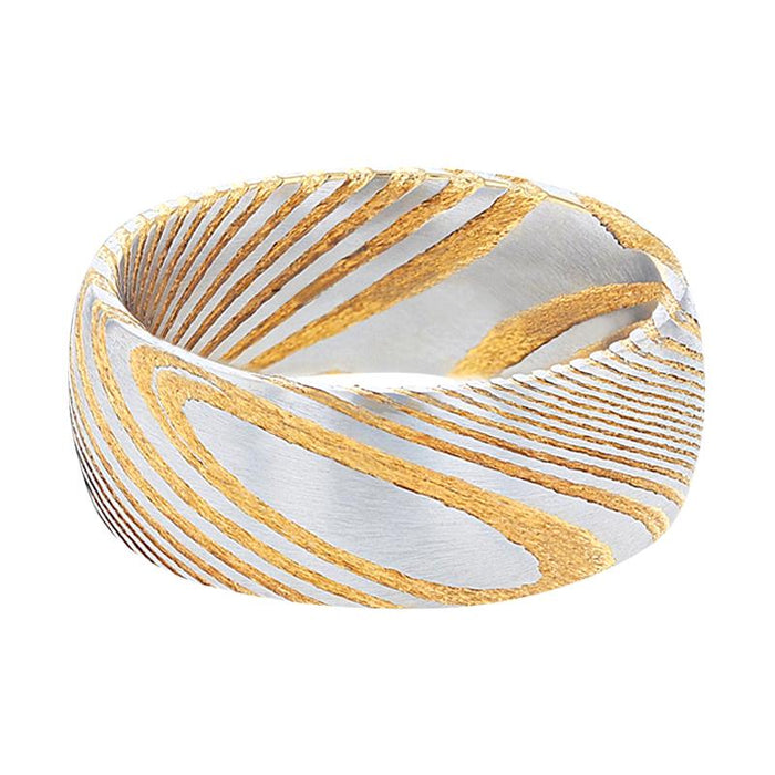 CERSEI Gold men's wedding band, image 2