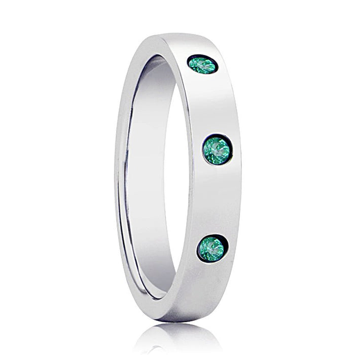 CHLOE Tungsten Carbide men's wedding band, image 1