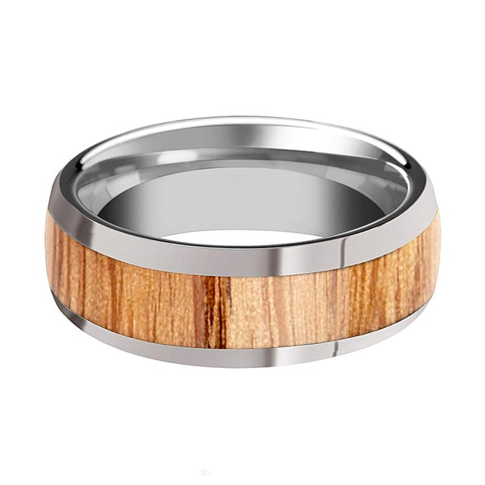 CINDER Tungsten Carbide men's wedding band, image 2