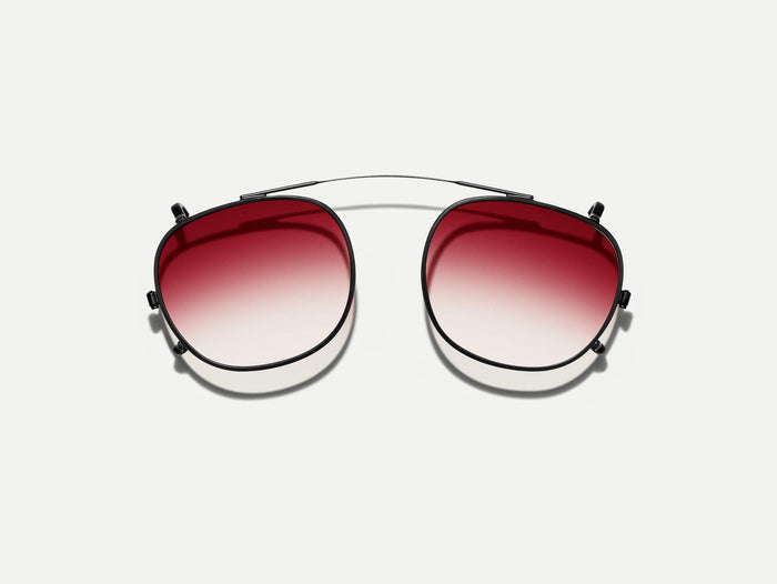 #color_big apple fade | The CLIPTOSH in Matte Black with Big Apple Fade Tinted Lenses
