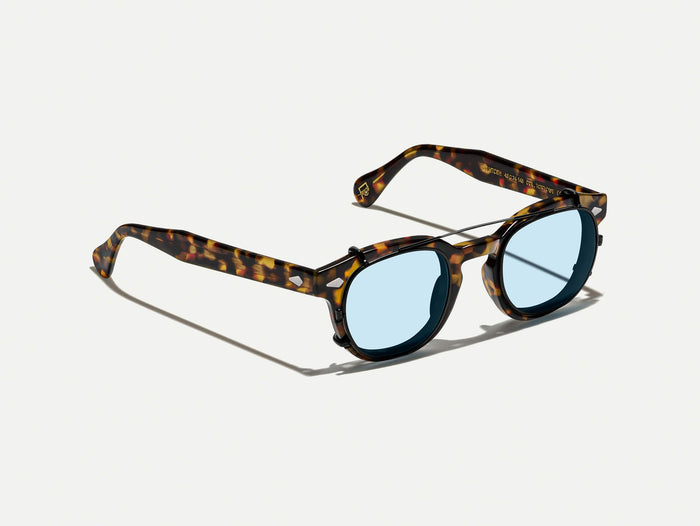 #color_bel air blue | The CLIPTOSH in Matte Black with Bel Air Blue Tinted Lenses