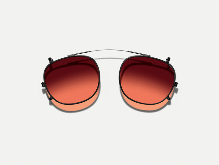 #color_cabernet | The CLIPTOSH in Matte Black with Cabernet Tinted Lenses