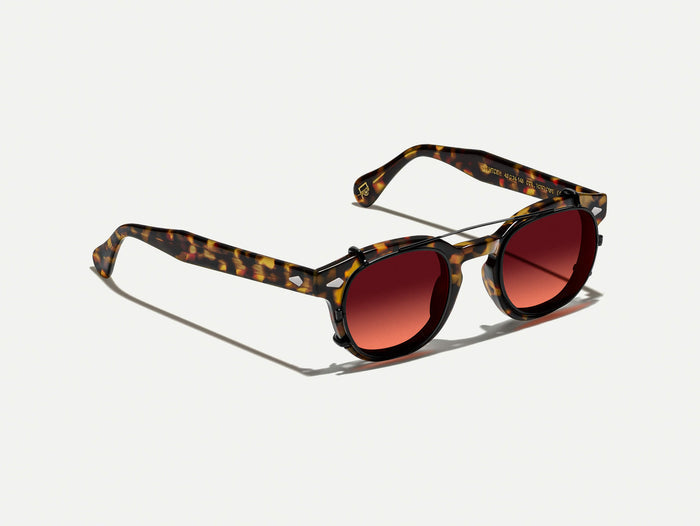 #color_cabernet | The CLIPTOSH in Matte Black with Cabernet Tinted Lenses
