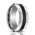 COLOSSAL — hero shot — men's tungsten carbide wedding ring | Aydins Jewelry