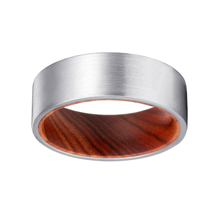 COVE — lifestyle on hand — men's tungsten carbide wedding ring | Aydins Jewelry