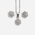 Crystal Bloom Set - Monis Anas Jewellers