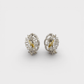 Crystal Comet Studs - Monis Anas Jewellers