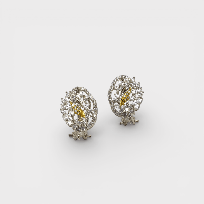 Crystal Comet Studs - Monis Anas Jewellers