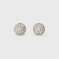 Crystal Dome Studs - Monis Anas Jewellers