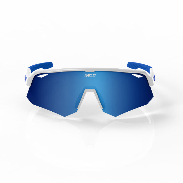 White / Hyper Blue