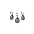 Dainty 14k Gold Rainbow Moonstone Pendant - K Jewelry Accessories