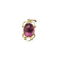 Dainty 18k Rubellite Tourmaline Gold Pendant - K Jewelry Accessories